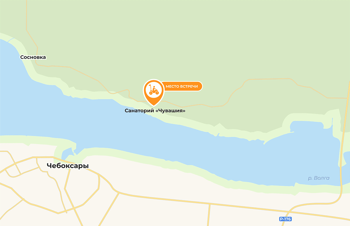 Схема проезда к месту встречи.
